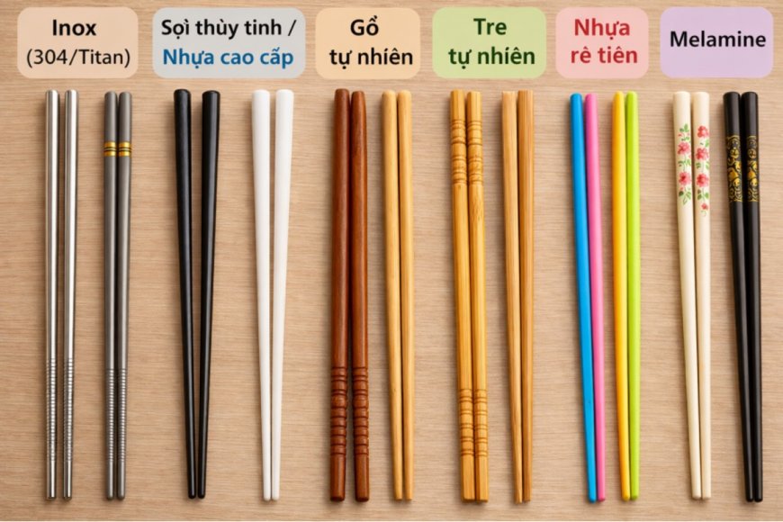 Loại đũa nào an toàn nhất để sử dụng?