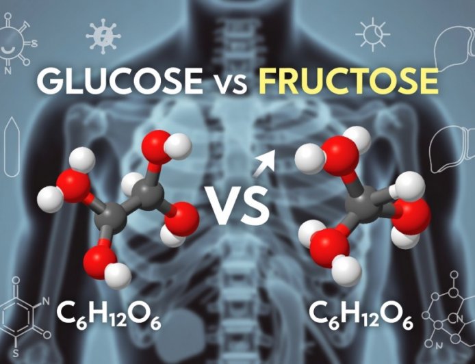 So sánh đường glucose và fructose