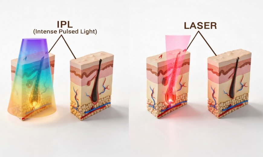 Phân loại những loại máy triệt lông? so sánh ưu nhược điểm