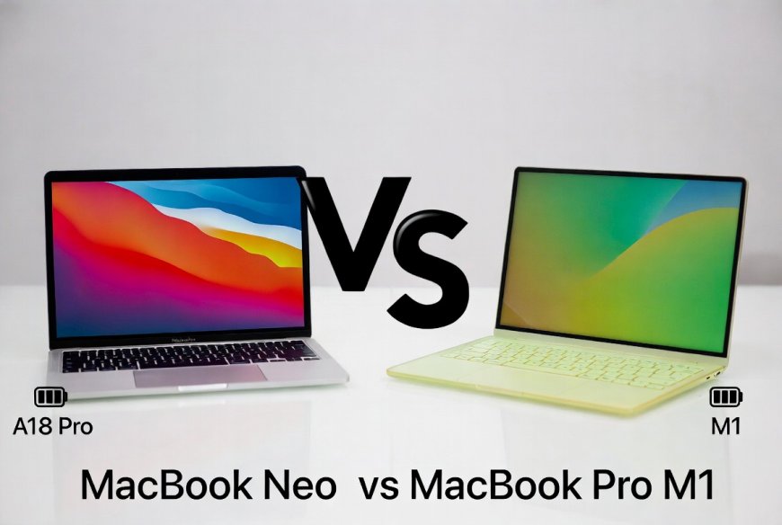 So sánh MacBook Neo và Macbook pro M1