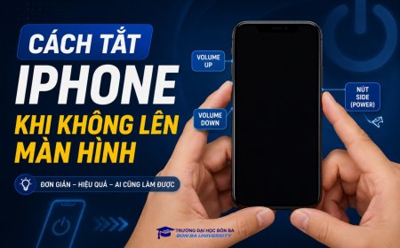 Cách tắt Iphone khi không lên màn hình