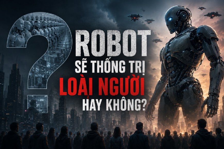 Có lúc nào, robot sẽ thống trị loài người không?